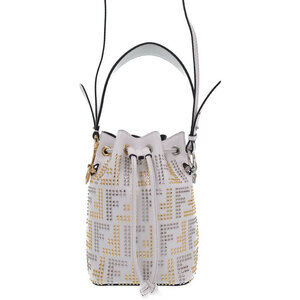 Fendi Mon Tresor Drawstring Bucket 2way Shoulder Bag